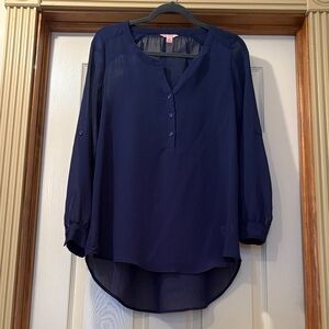Navy Blouse for Women